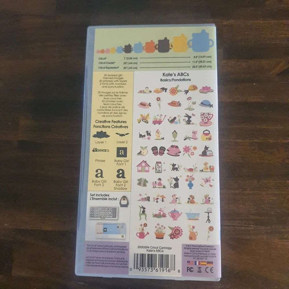 Cricut kate abcs